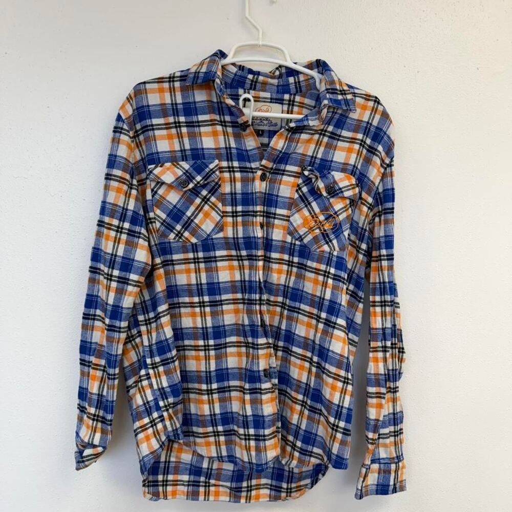 Dickies blue orange plaid